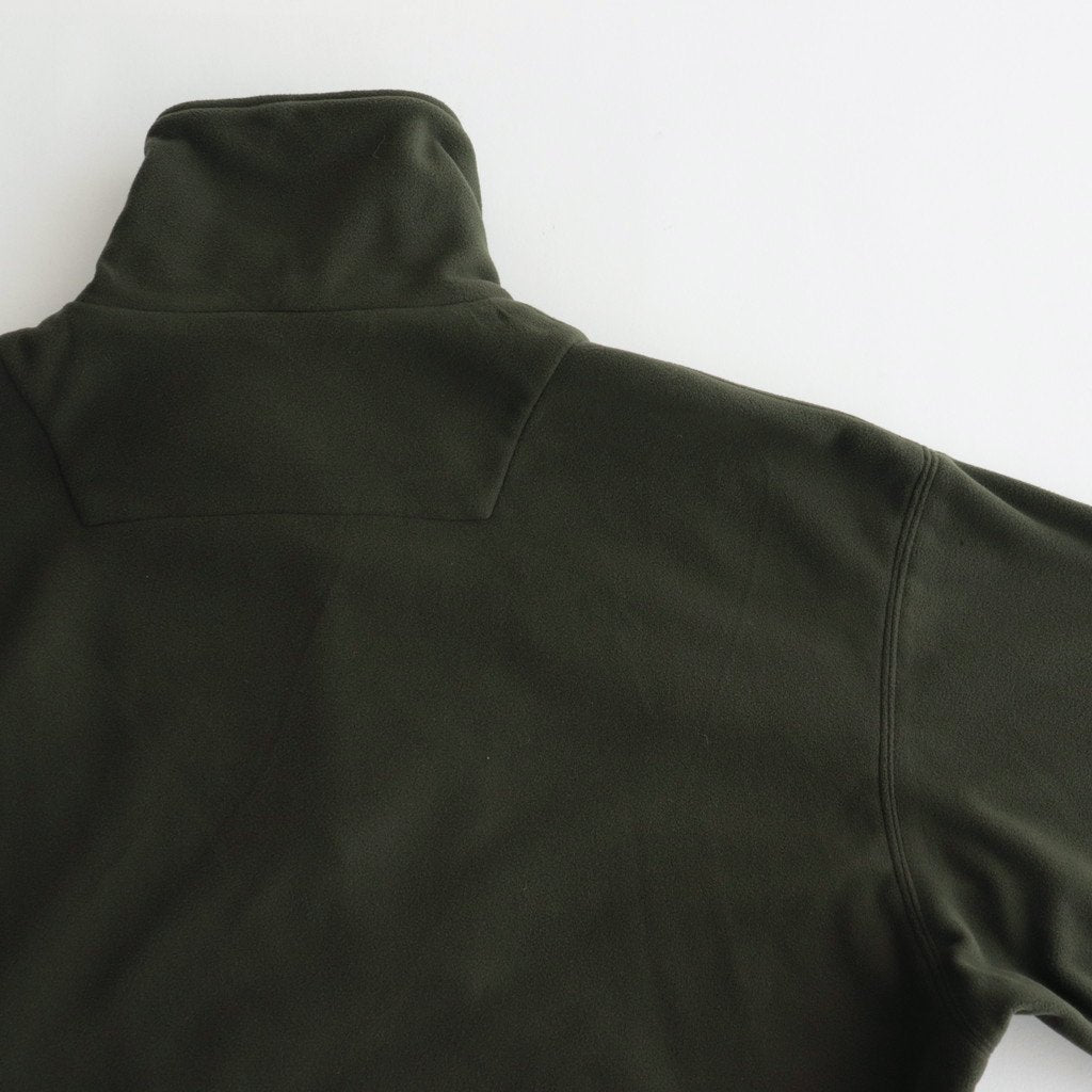 POLARTEC FLEECE HIGHNECK PULLOVER #OLIVE [YK23FW0562B]