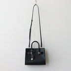 door catch mini hand bag #BLACK [B01XBG-59]