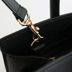 door catch mini hand bag #BLACK [B01XBG-59]