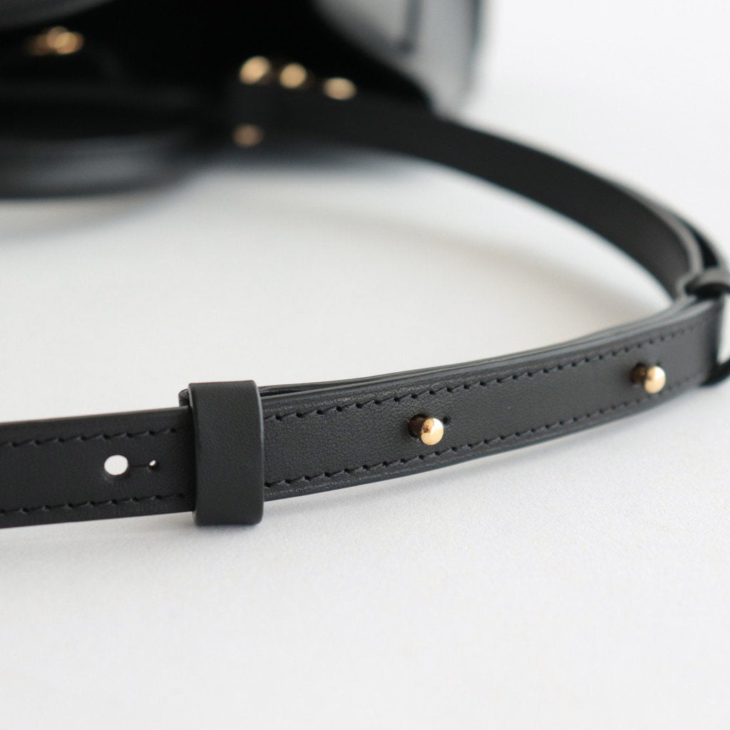 door catch mini hand bag #BLACK [B01XBG-59]