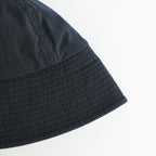 ナイロンオックス製品染セーラーハット #BLACK [HQ-K601-051]