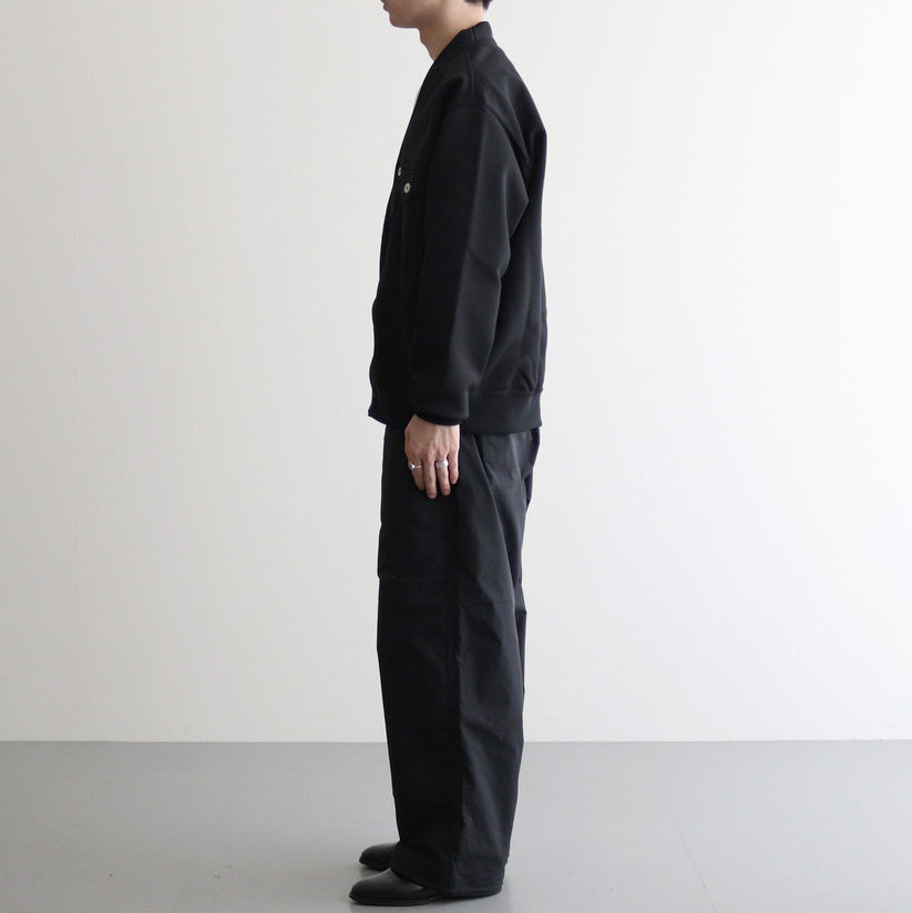 エステルツイル イージーパンツ #BLACK [HN-P023-051]