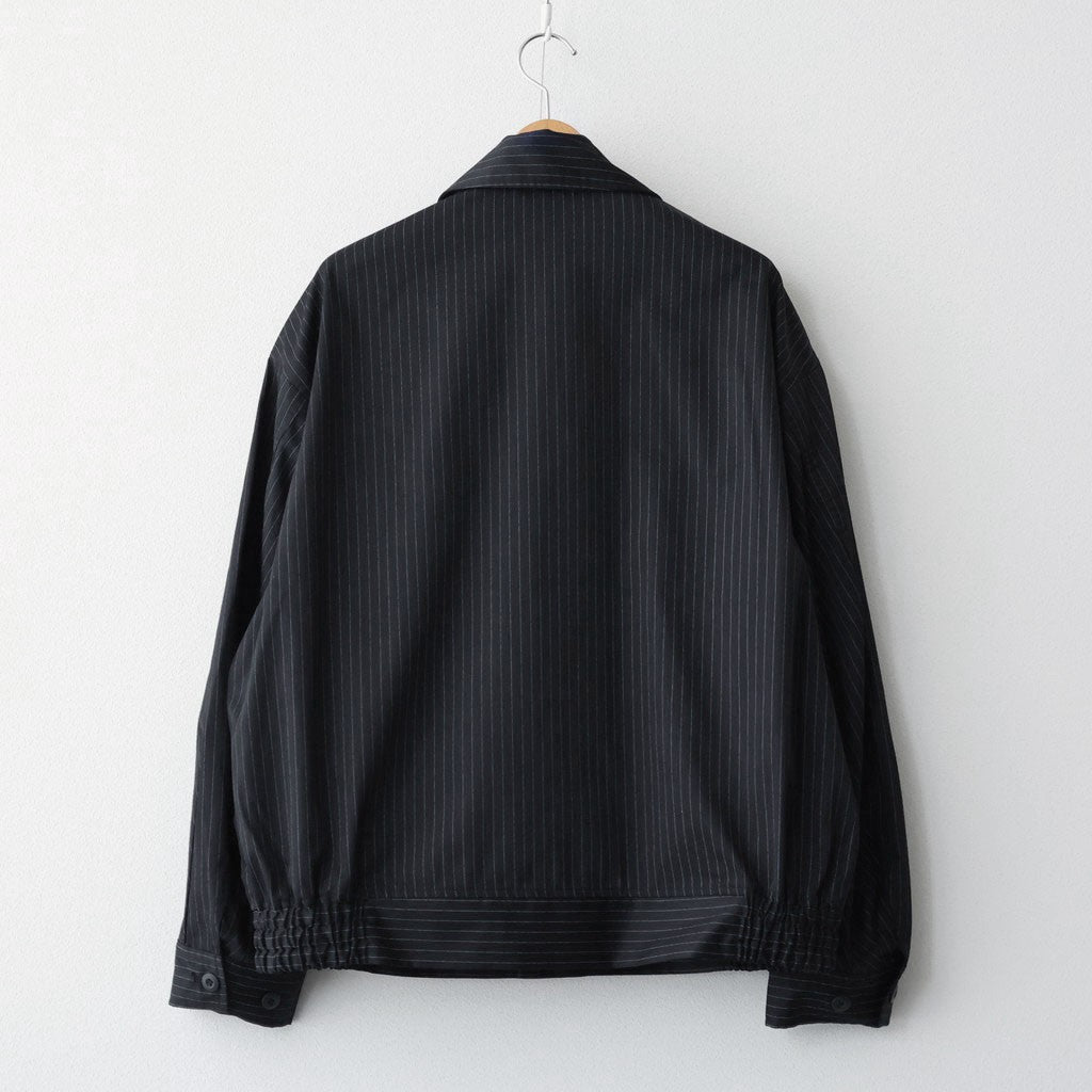 CORPORATE BLOUSON #BLACK STRIPE [FSC261-30111B]