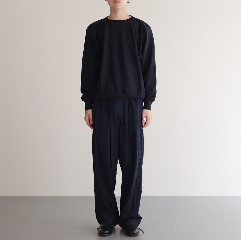 HAND DYED NYLON OVER PANTS #NAVY [PRAGCW0204]