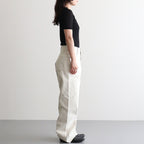 SUPER HIGH GAUGE SHEER RIB TEE #BLACK [A00T03HF]