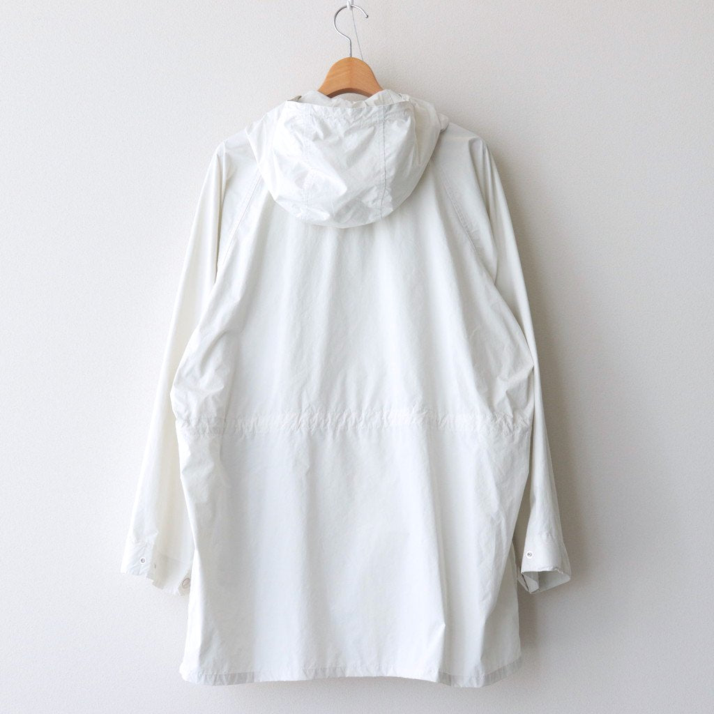 HOODED BLOUSON #FOG WHITE [YK23SS0459B]