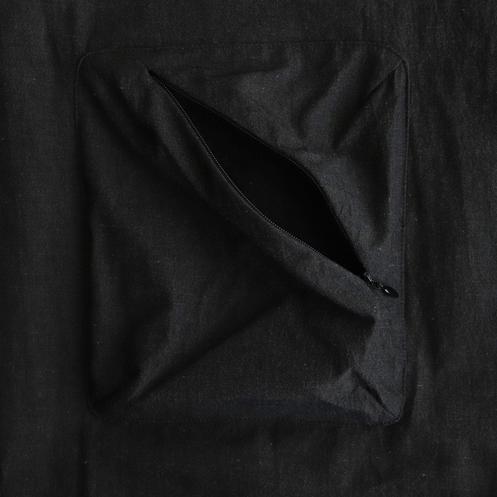 ワイドフーディーシャツ #SUMI [D125-T691]