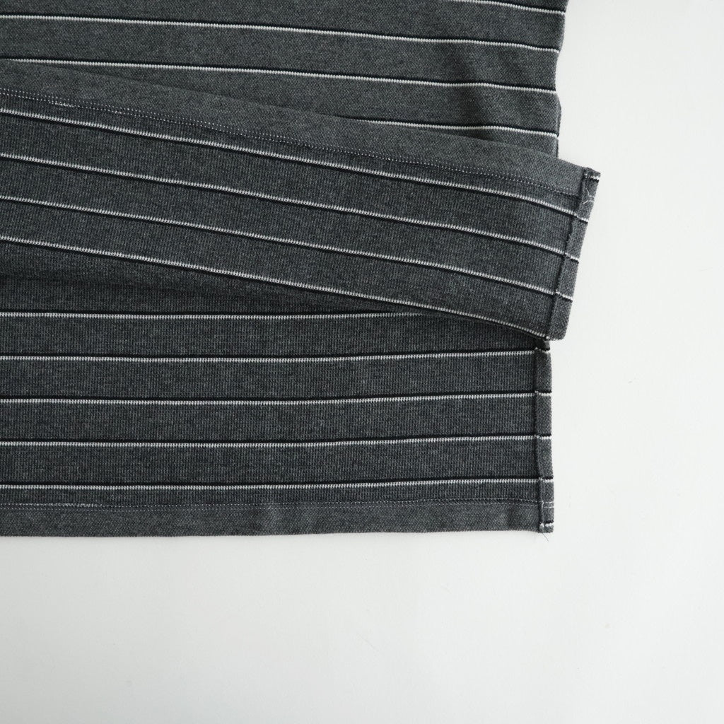 Border Long T-shirts #C/GRY [12520613]