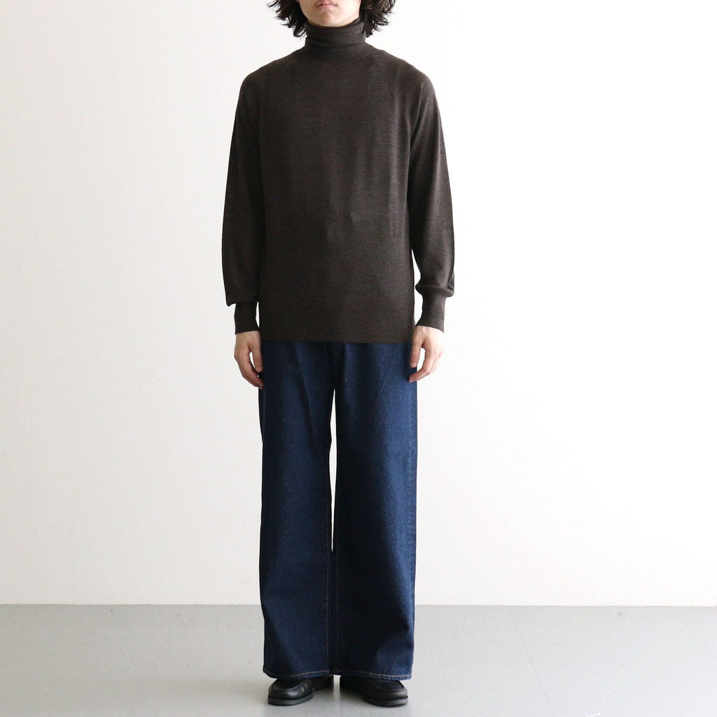 High Turtle Neck #DK.BROWN [I26AW-K2]
