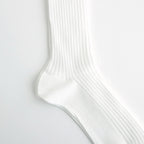GIZA HIGH GAUGE SOCKS #WHITE [A00S02SX-M]