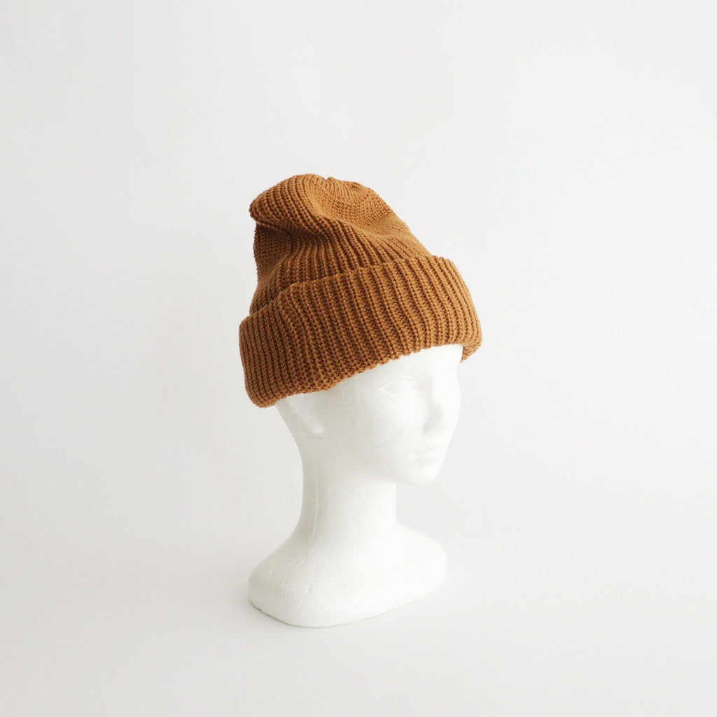 COZY CHUNKY BEANIE #L.BROWN [R5075-AW25] - ciacura 三重県四日市市