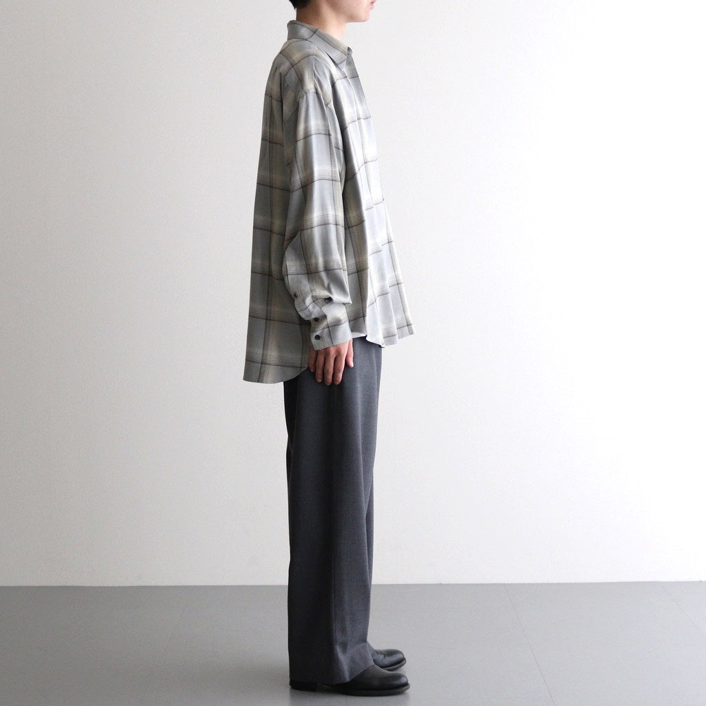 OMBRE SKIPPER BLOUSE #SMOKE BLUE [2541000510]