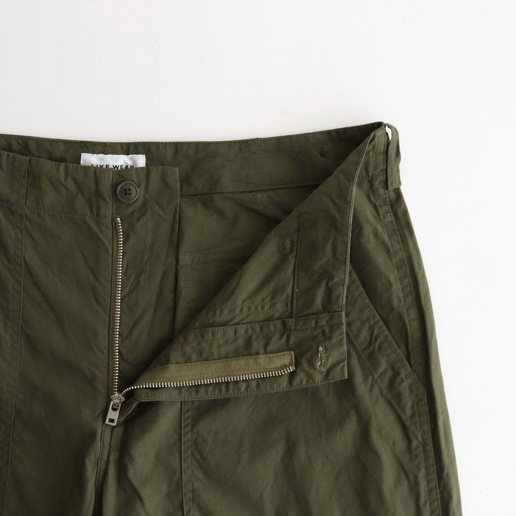 BAKER PANTS #olive [25602]