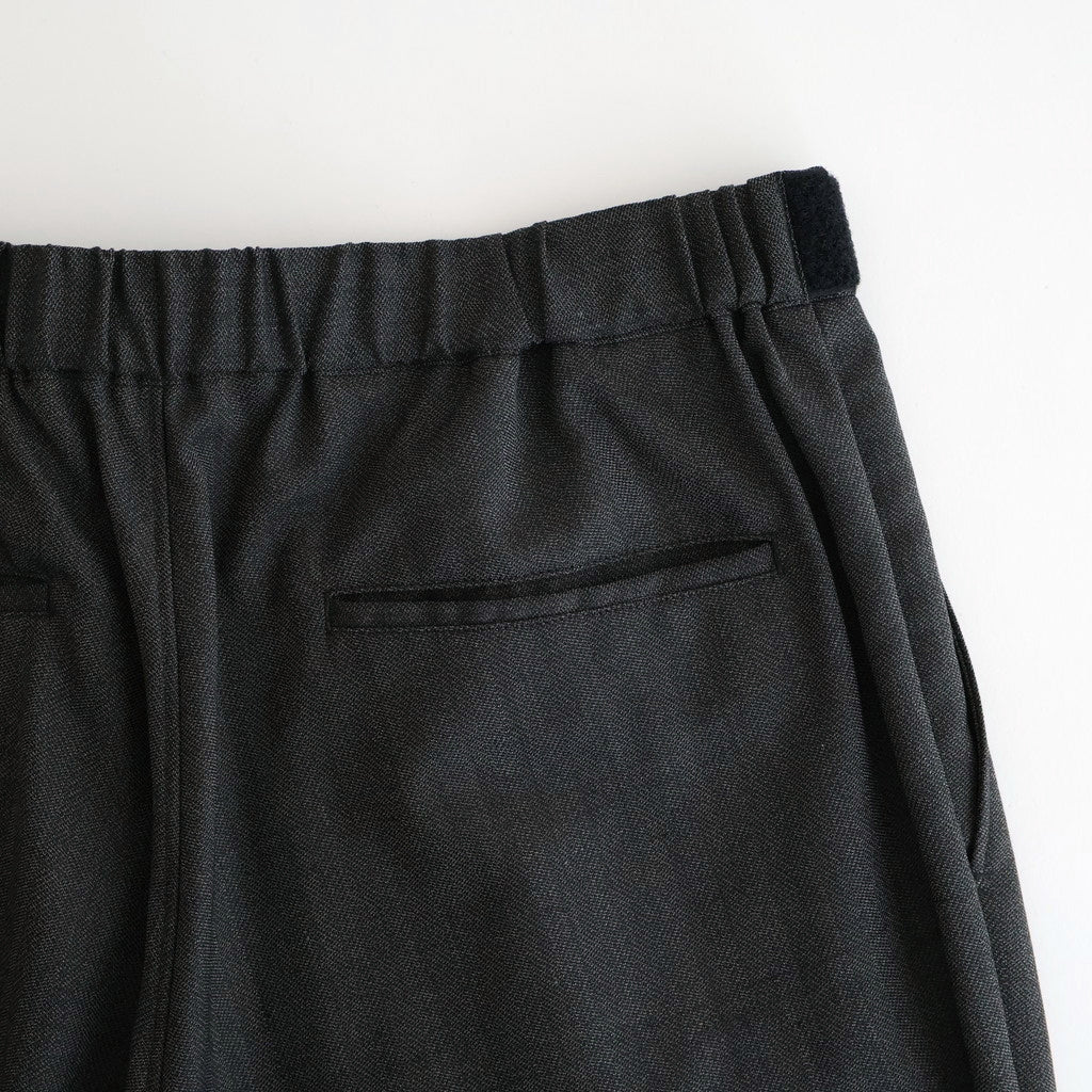 Melange Herringbone Stripe Chef Track Pants #GRAY [GM253-40335]