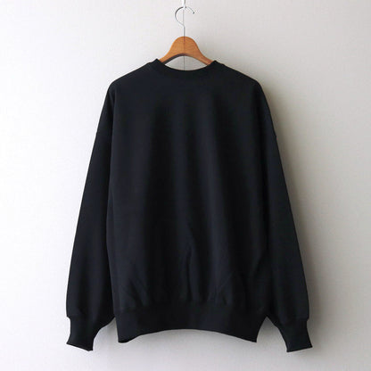 LIGHT OZ CREW NECK SWEAT #BLACK [FSC243-70160B]