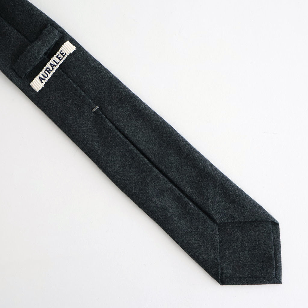 SUPER LIGHT WOOL TIE #TOP CHARCOAL [A25AT06OS]