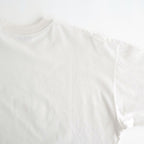 SUVIN 60/2 WIDE SLEEVE T-SHIRT #WARM WHITE [KKAGLM0016]