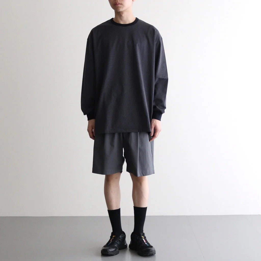 Solotex Twill Wide Chef Shorts #GRAY [GM261-40164B] - ciacura 三重