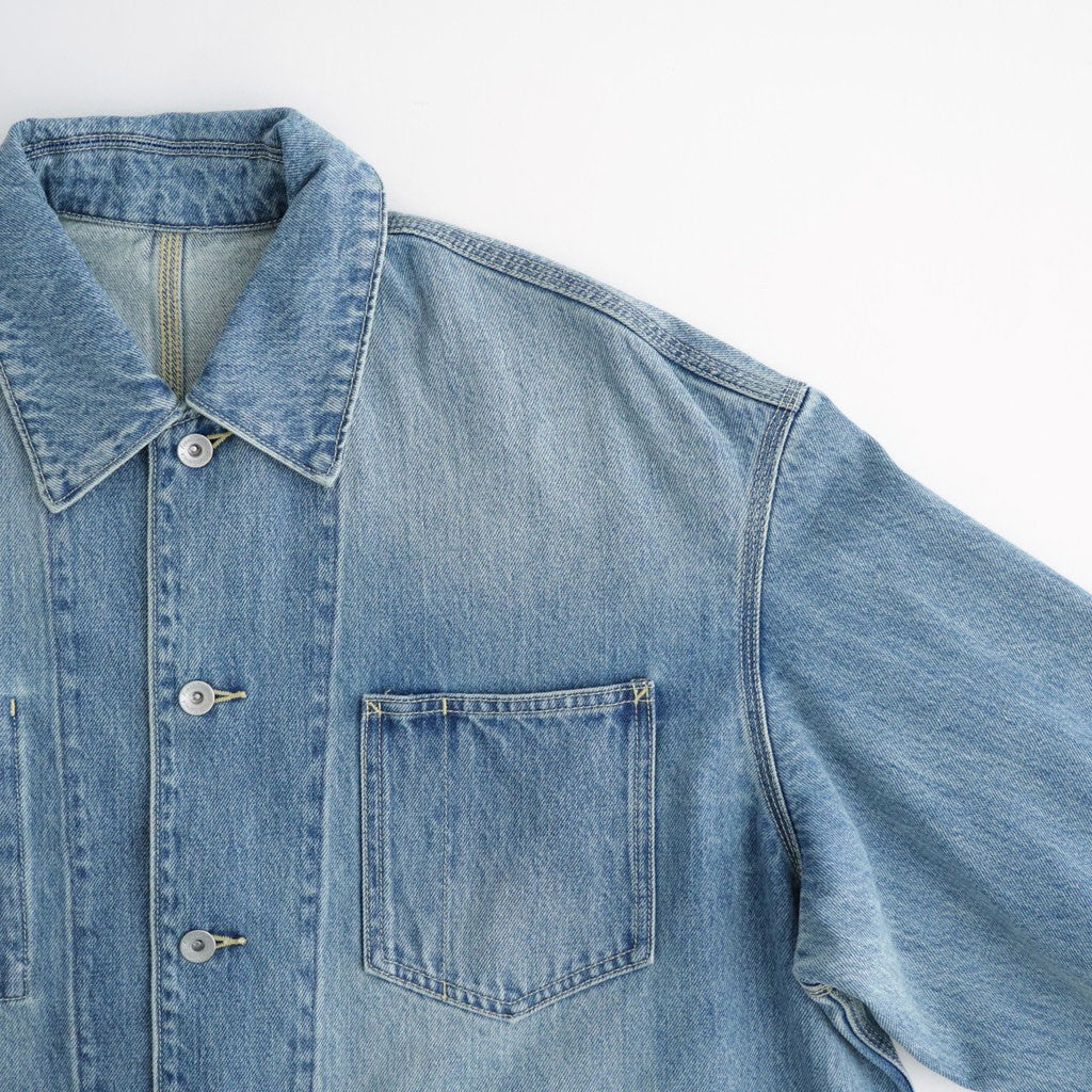 CORPORATE DENIM ENGINEER JACKET #LIGHT WASH [FSC263-30152FB]