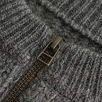 L-G Zip-up Vest #Gray [2403-020]