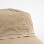 GARMENT-DYED FINX CHINO CAP MADE BY KIJIMA TAKAYUKI #LIGHT BEIGE [A26SC02KT]