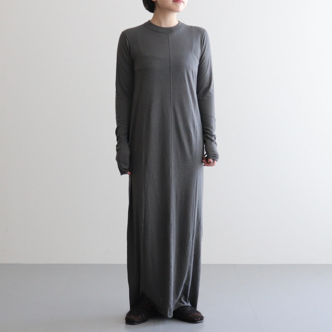 Cotton Cashmere No. Dress #GREY [I25AW-CUT6]