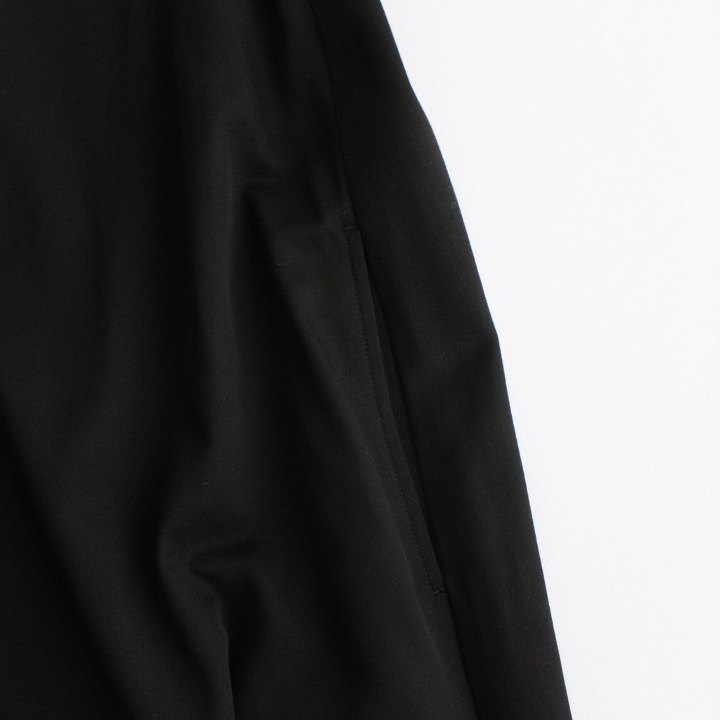 Viscose Wool Silk Gabardine Slip Dress #BLACK [GL241-60164]