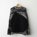 INTARSIA CREWNECK SWEATER #BLACK [YK24SS0678S]