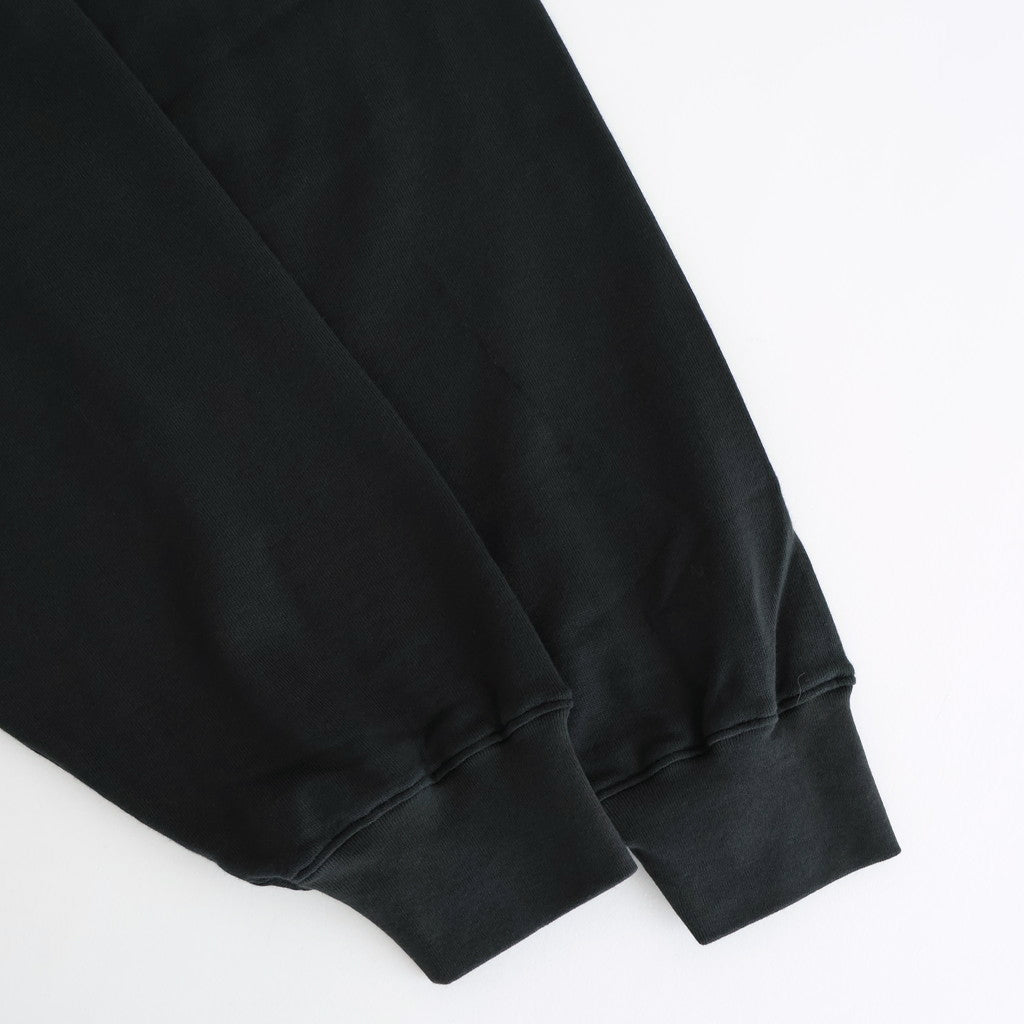 SUPER HIGH GAUGE SWEAT P/O #INK BLACK [A25AP02CU]