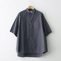 Broad S/S Oversized Regular Collar Shirt #C.GRAY [GM251-50013B]