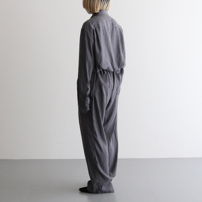 CUPRO JUMP SUIT #GRAY [YK25SS0940JS]
