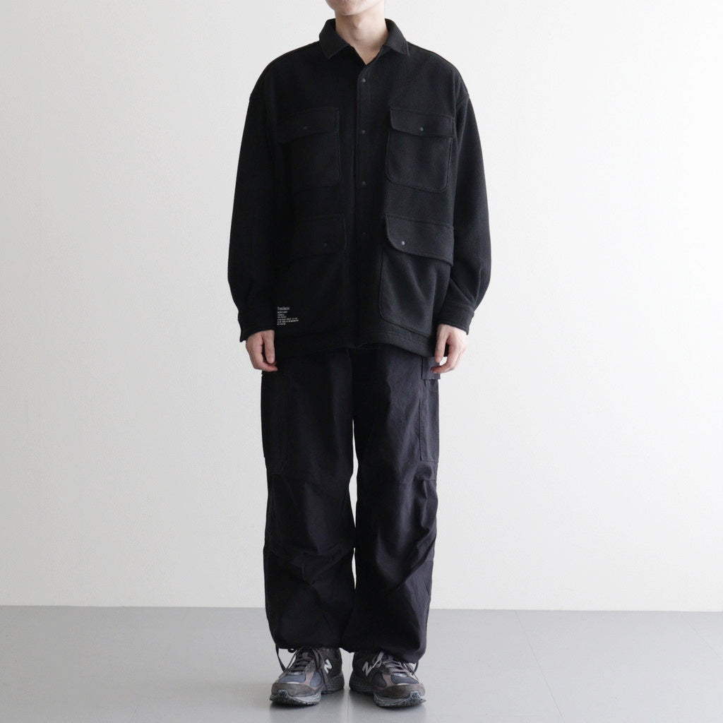 BACK SATEEN FIELD PANTS #BLACK [FSC253-40145]