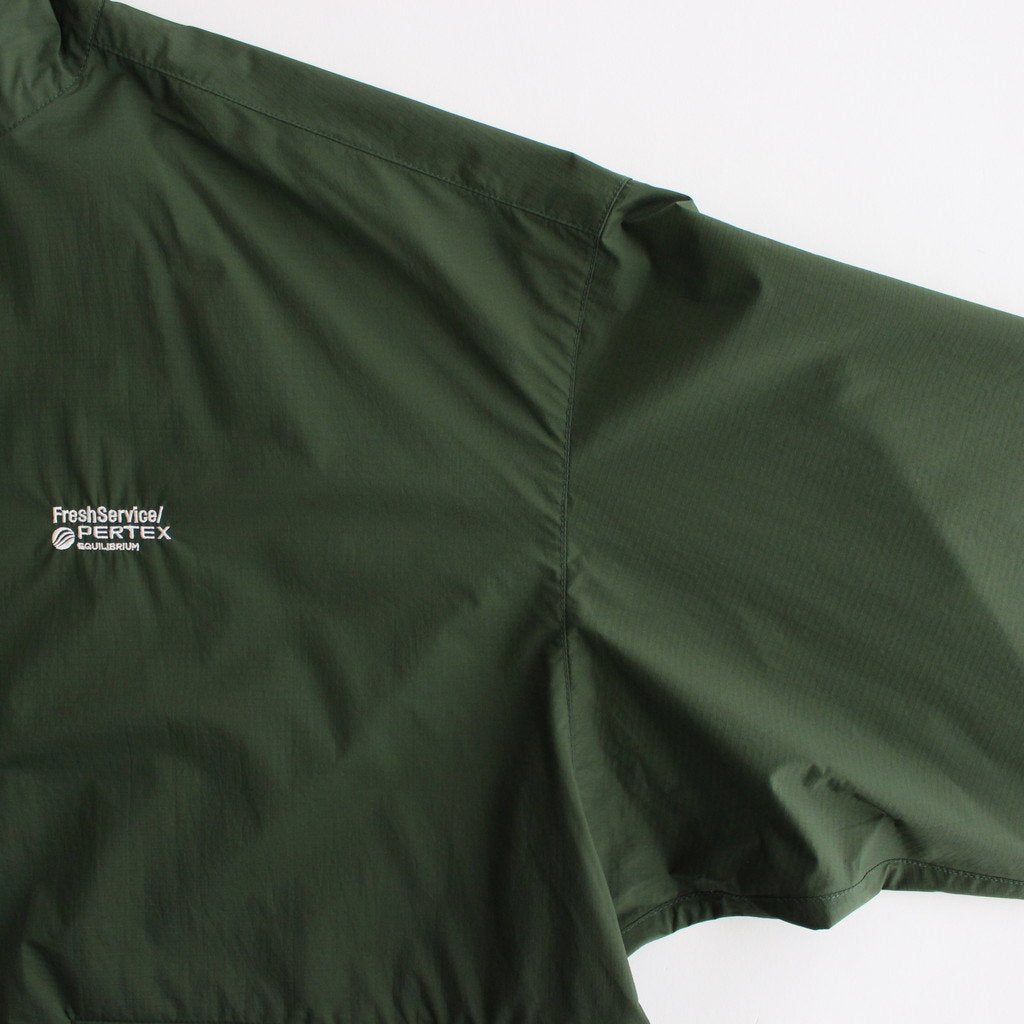 PERTEX EQUILIBRIUM HOODED SHELL #GREEN [FSW-23-PB_090] - ciacura