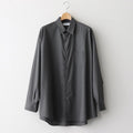 Broad L/S Oversized Regular Collar Shirt #C.GRAY [GM253-50001B]