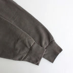 PIGMENT DYE SWEATER #DARK PURPLE [2541000905]