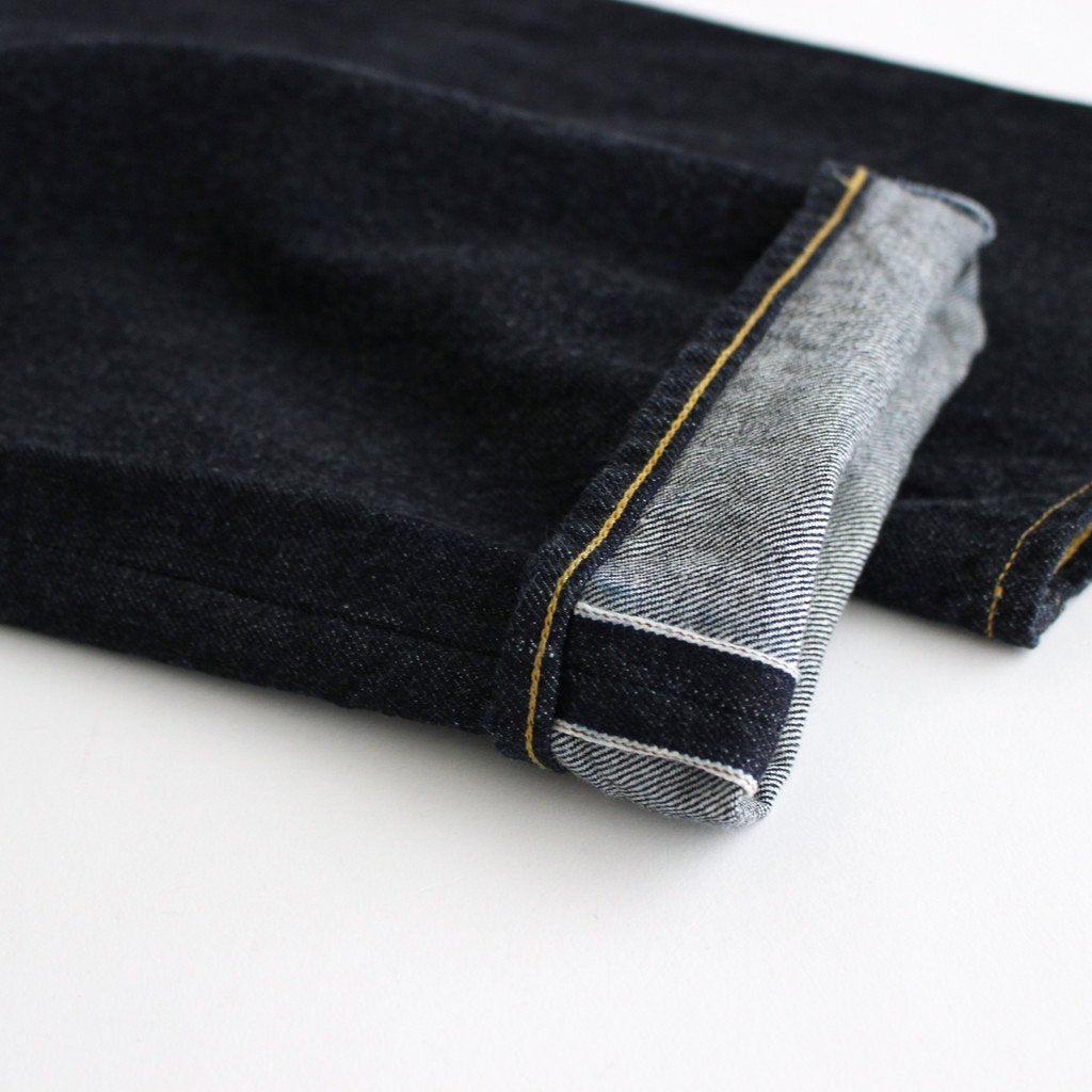 DENIM PANTS WIDE STRAIGHT #INDIGO [13-13W]