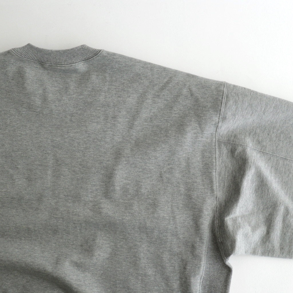 ssstein × UMBRO - HIGH GAUGE COTTON SWEAT LS #GREY [ST.1346]