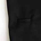 よそいきシンプル2タックワイドPT #BLACK [D125-P153]