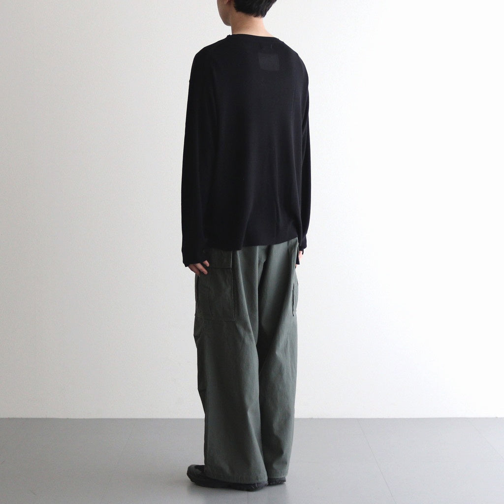 BACK SATEEN FIELD PANTS #GREEN [FSC251-40137]