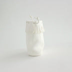 FRINGE SHOULDER POUCH：S #WHITE [DA67]