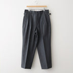 ウールフラノトラウザーズ #CHACOAL [HP-P035-051]