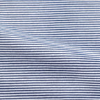 MICRO BORDER L/S TEE #WHITE×NAVY [FSC261-70168]
