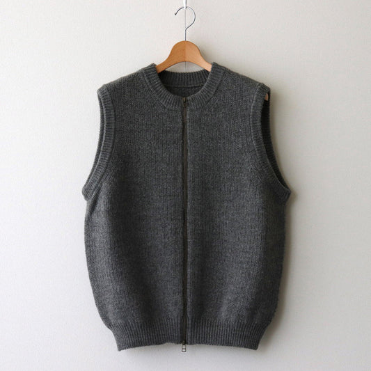 LG Zip-up Vest #Gray [2403-020]