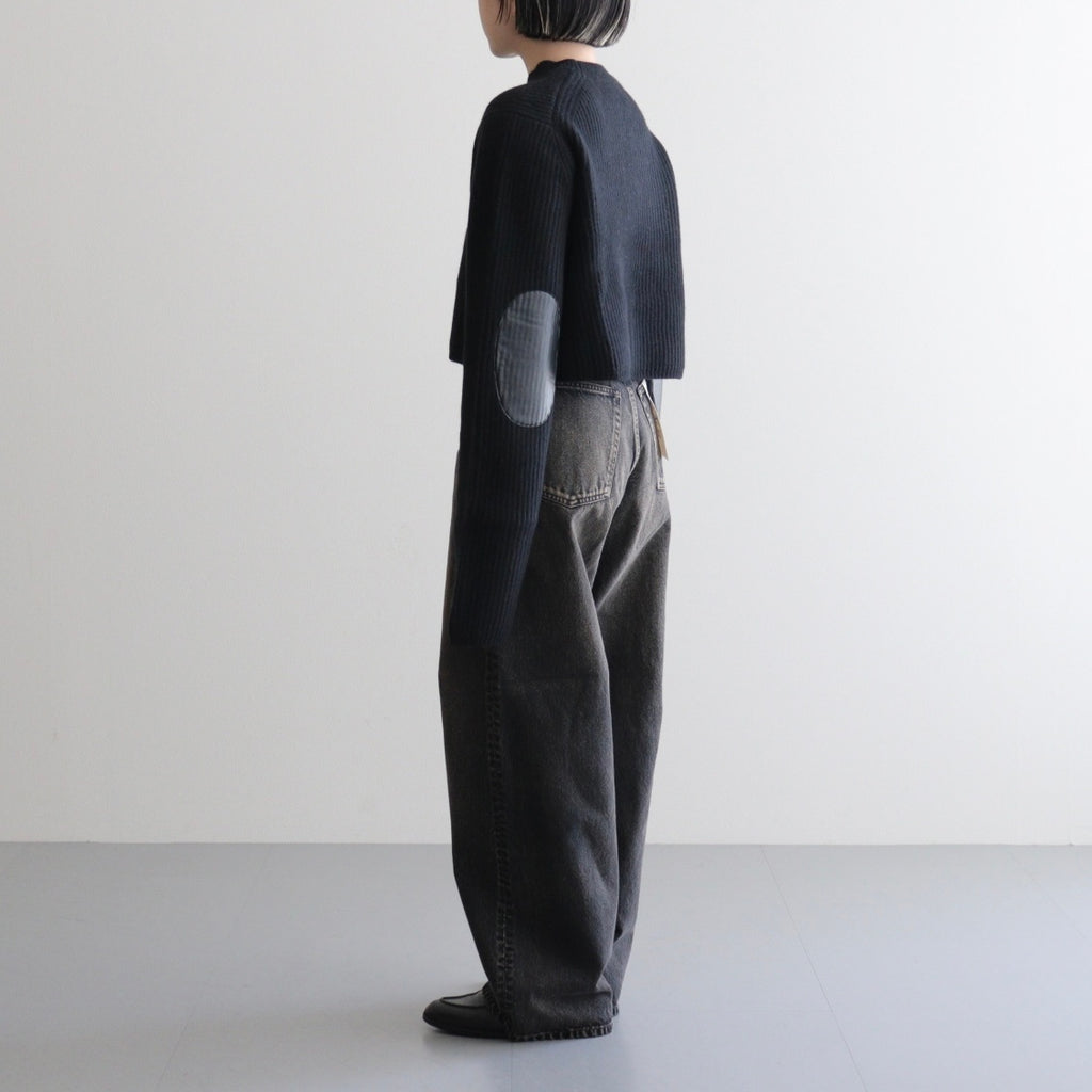 Rib Short Length P/O #BLACK [I25AW-K1]