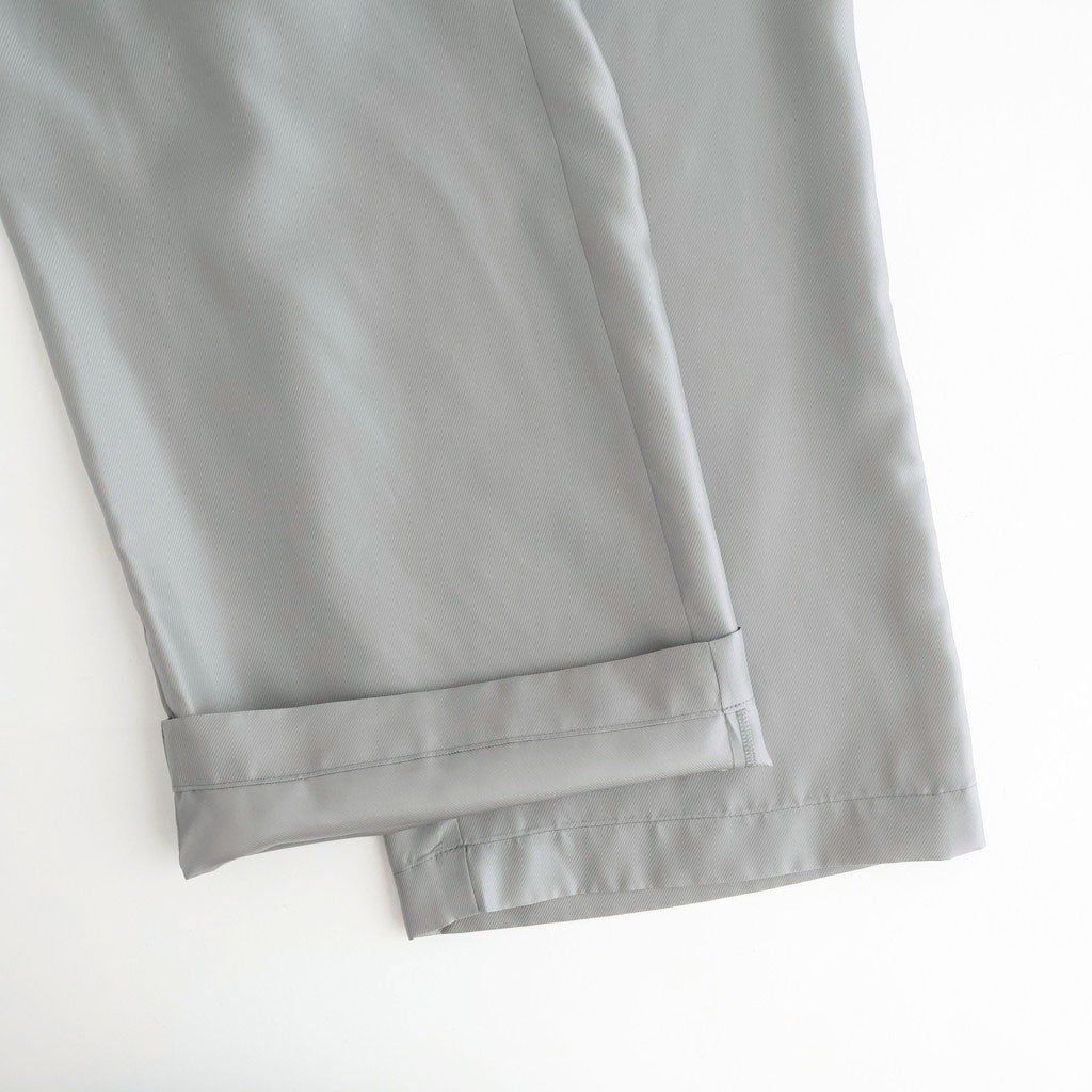 Cupro Layered Pants #GREY [I26SS-PT186]