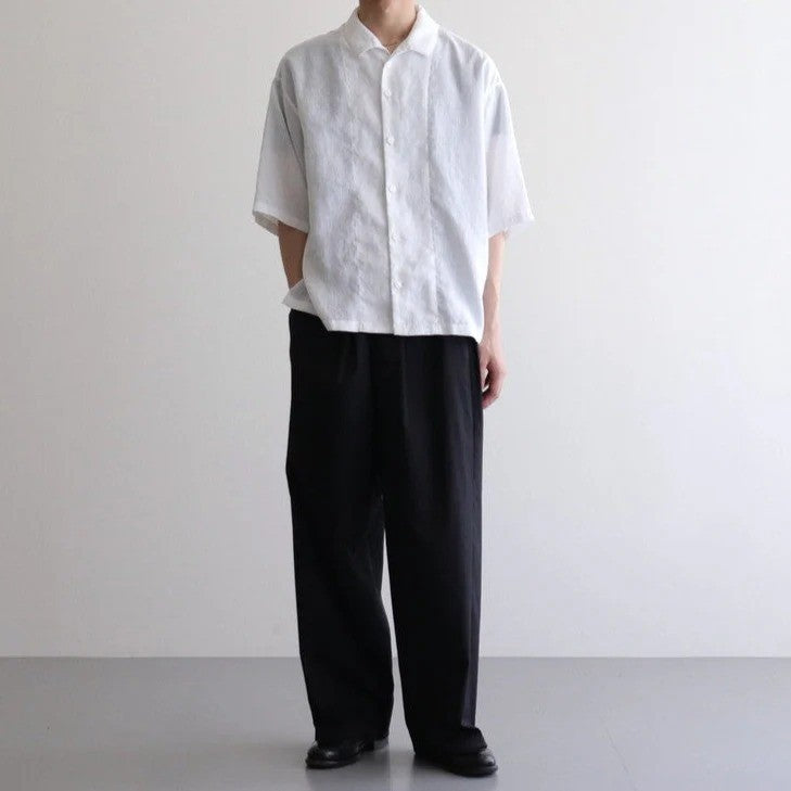Solotex Twill Wide Chef Pants #BLACK [GM261-40162B]