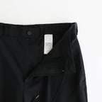 WOOL TORPICAL LOOSE FIT PANTS #BLACK(005) [PRAGGW0700]
