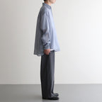 SHEER SKIPPER SHIRT #BLUE STRIPE [2541000508]