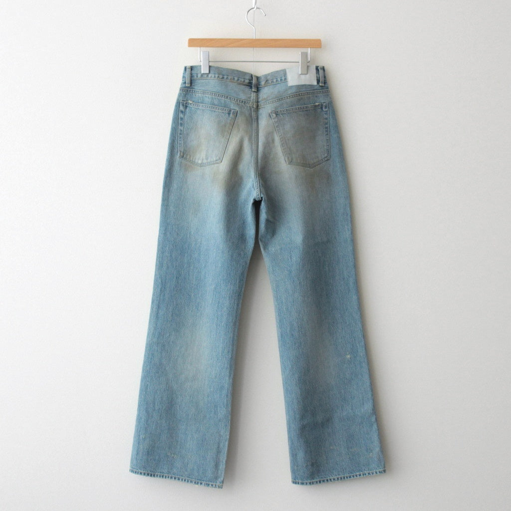 FLARE DENIM JEANS #INDIGO [ST.1235]