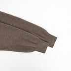 PURE CASHMERE KNIT V NECK LS #TAUPE [ST.1629]